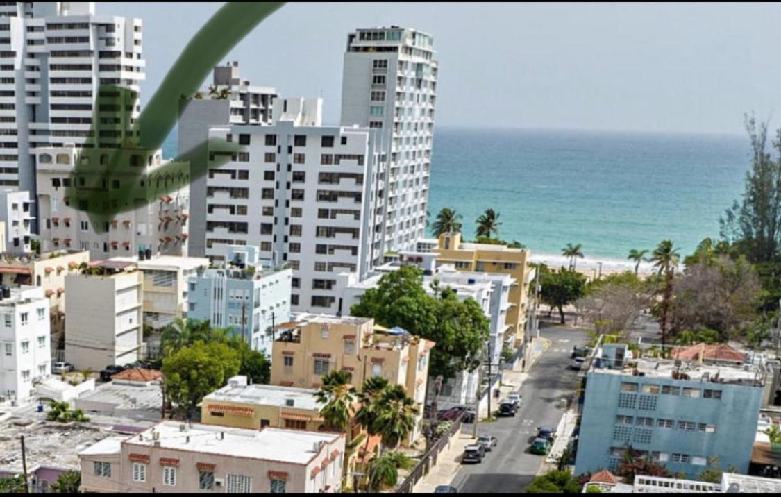 Fresh Tropical Colonial Style Walk-Up- Rooftop Terrace- Beach View San Juan Exterior foto